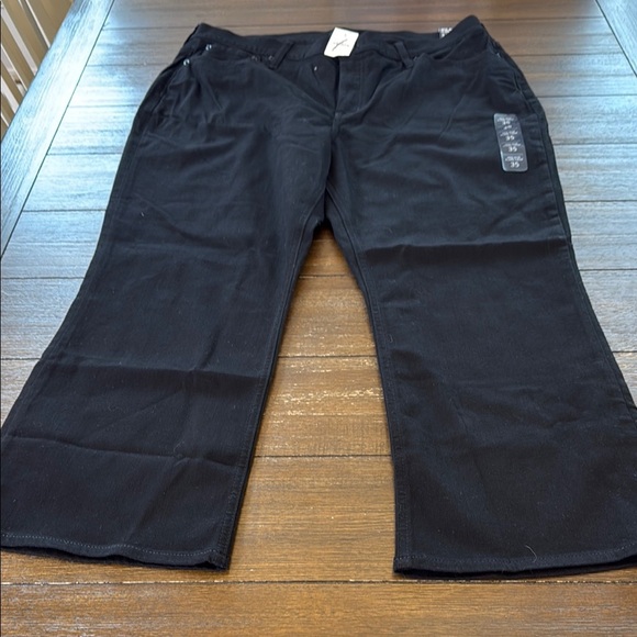 J. Crew Flare crop black jean in all-day stretch Size 35 - Picture 4 of 13